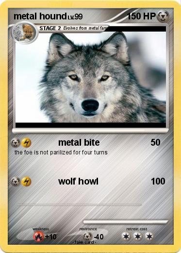 Pokemon metal hound