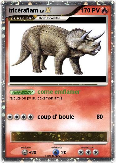 Pokemon tricéraflam