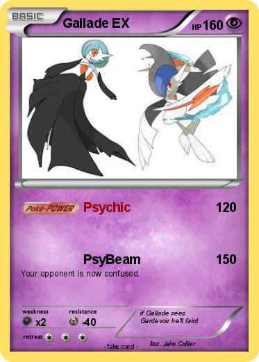 Pokemon Gallade EX