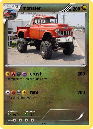 Pokemon monster