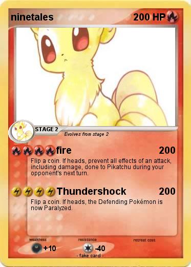 Pokemon ninetales