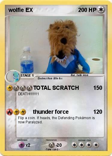 Pokemon wolfie EX