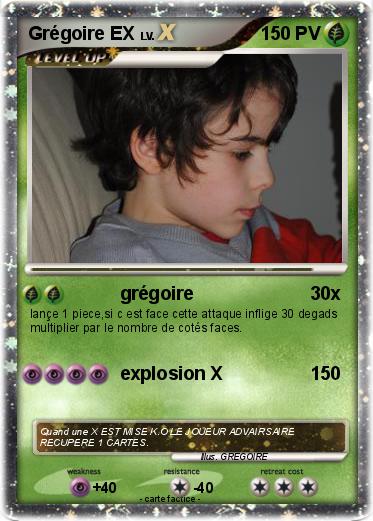 Pokemon Grégoire EX