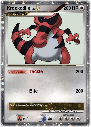 Pokemon Krookodile