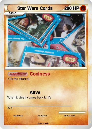 Pokemon Star Wars Cards