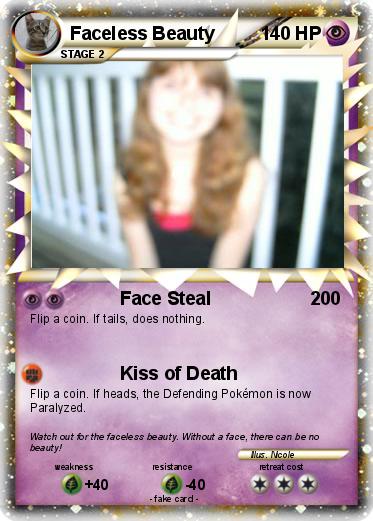 Pokemon Faceless Beauty