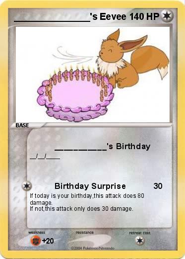 Pokemon _______________'s Eevee