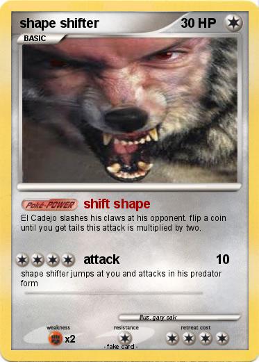 Pokemon shape shifter
