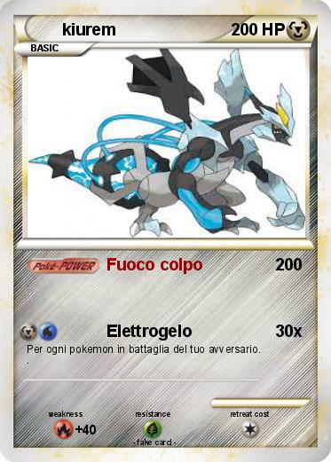 Pokemon kiurem
