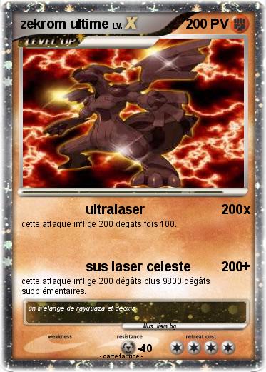 Pokemon zekrom ultime