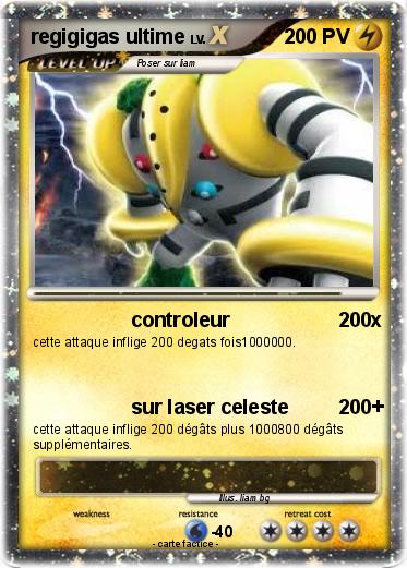 Pokemon regigigas ultime