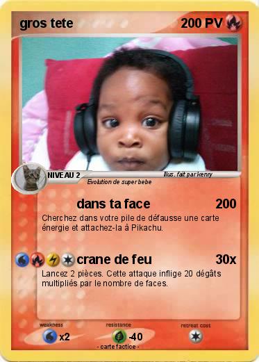 Pokemon gros tete
