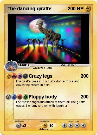 Pokemon The dancing giraffe
