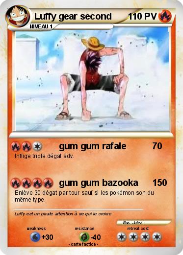 Pokemon Luffy gear second
