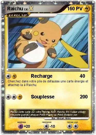 Pokemon Raichu