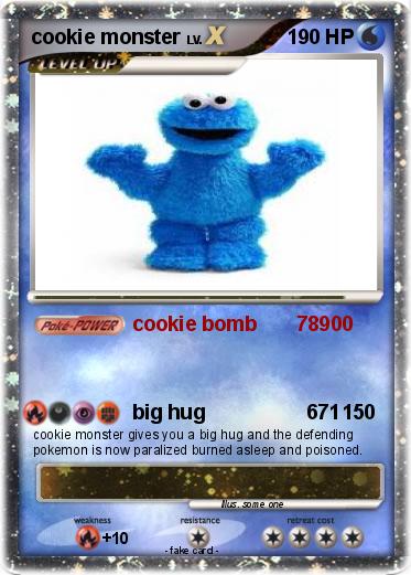 Pokemon cookie monster