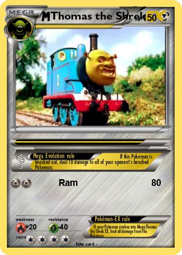 Pokemon Thomas the Shrek