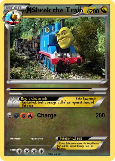Pokemon Shrek the Train
