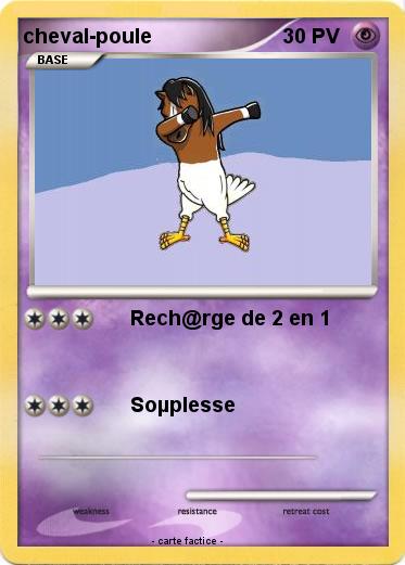 Pokemon cheval-poule