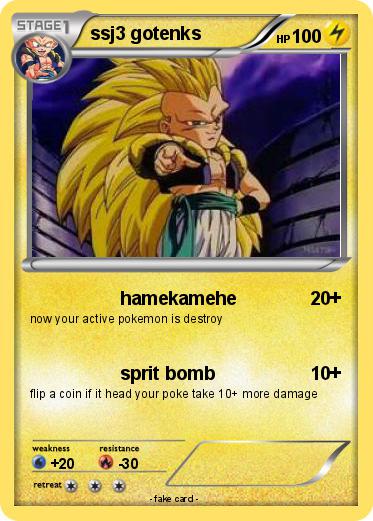 Pokemon ssj3 gotenks