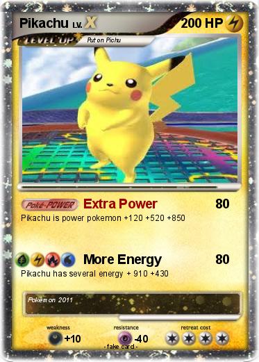 Pokemon Pikachu