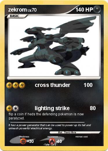 Pokemon zekrom