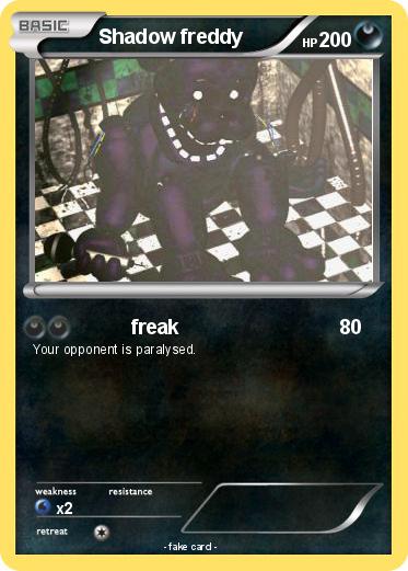 Pokemon Shadow freddy