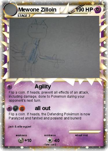 Pokemon Mewone Zilloin