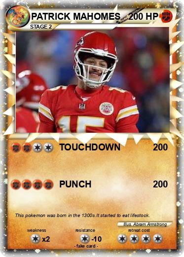 Pokemon PATRICK MAHOMES