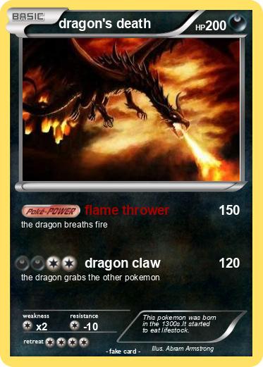 Pokemon dragon's death