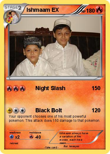 Pokemon Ishmaam EX