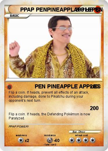Pokemon PPAP PENPINEAPPLAPPLEPEN