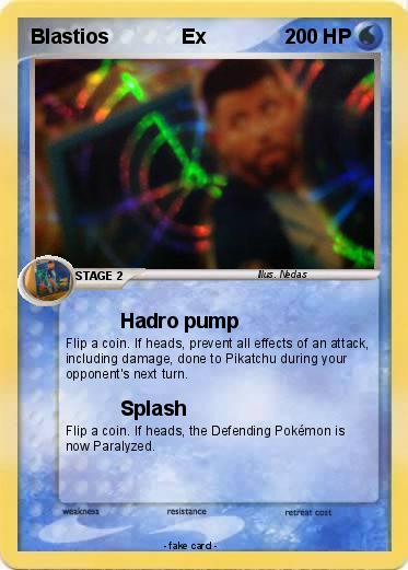 Pokemon Blastios             Ex
