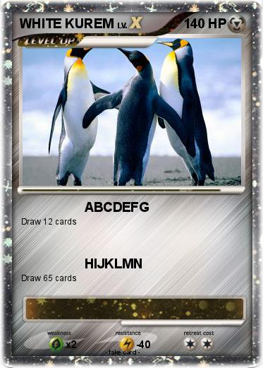 Pokemon WHITE KUREM