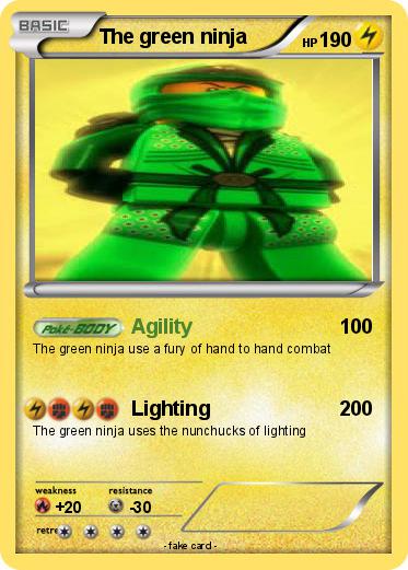 Pokemon The green ninja