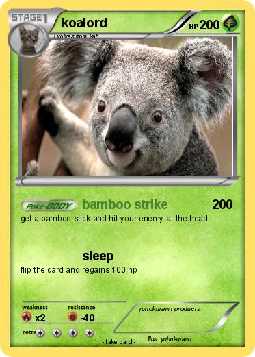 Pokemon koalord