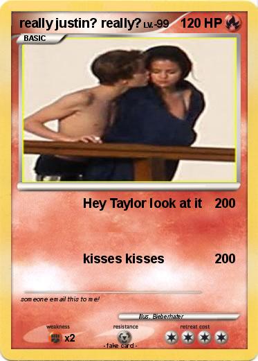 Pokemon really justin? really?