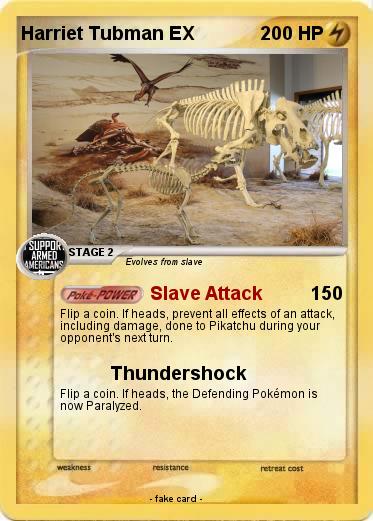 Pokemon Harriet Tubman EX