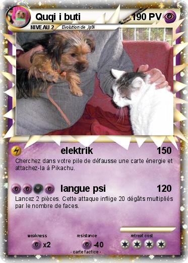 Pokemon Quqi i buti