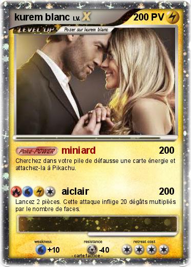 Pokemon kurem blanc