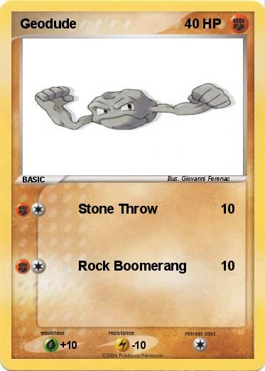 Pokemon Geodude