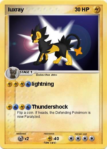 Pokemon luxray