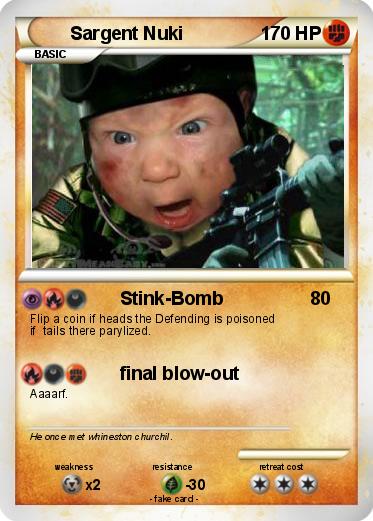 Pokemon Sargent Nuki