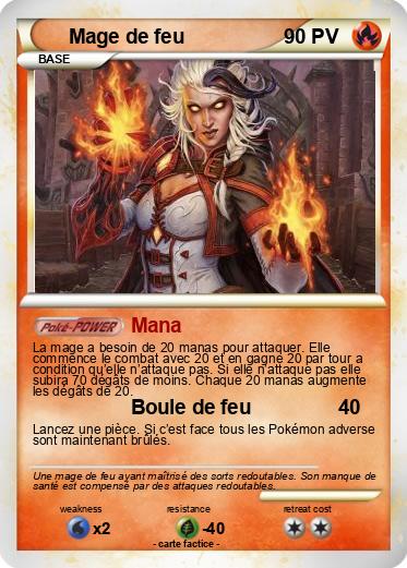 Pokemon Mage de feu