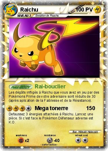 Pokemon Raichu
