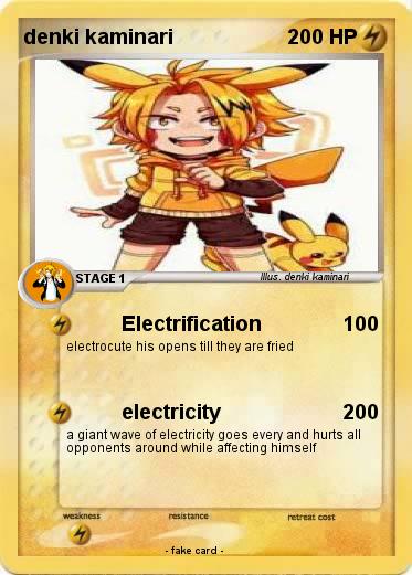 Pokemon denki kaminari