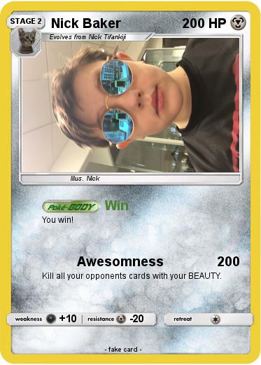 Pokemon Nick Baker