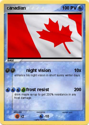 Pokemon canadian