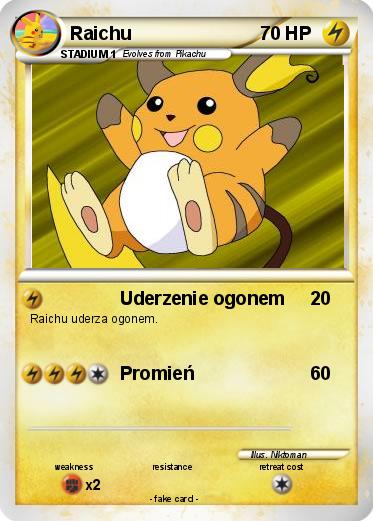 Pokemon Raichu