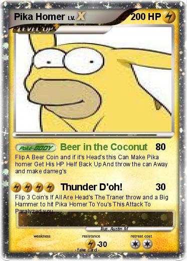 Pokemon Pika Homer